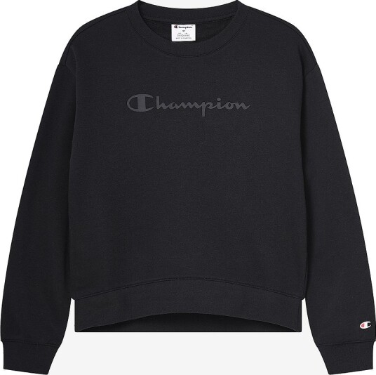 Champion   Collegegenser Crewneck Sweatshirt   Svart