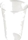 Plastglas 40 Cl Ø95xh135 Mm Bioplast Pla Klar,16 Ps X 50 Stk/Krt