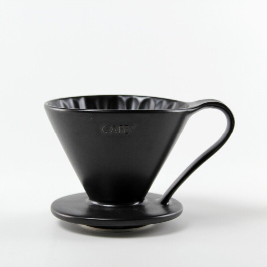 Cafec Flower Dripper - Black , Cup 4 (2-4 cups) Cafec Flower Dripper - Black , Cup 4 (2-4 cups)