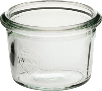 Patentglas Weck 80 Ml Ø6.8X4.65 Cm Uden Låg Glas,60 Stk/Krt