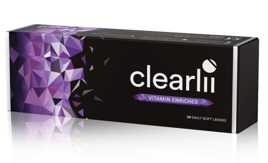 Clearlii Vitamin Enriched endagslinser 30 stk. styrke -3,00 Clearlii Vitamin Enriched endagslinser 30 stk. styrke -3,00