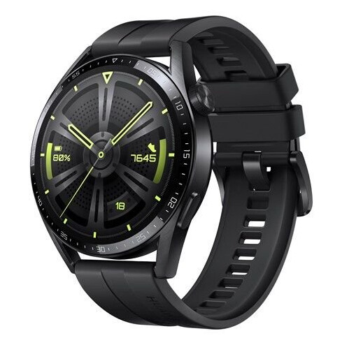 Huawei Watch GT 3 46mm Active - Svart Huawei Watch GT 3 46mm Active - Svart