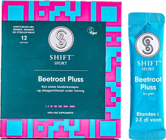 SHIFT SPORT Beetroot Pluss 12x6,4g