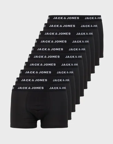 Jack & Jones Jacsolid Trunks 10 Packs Noos Underbukser Svart