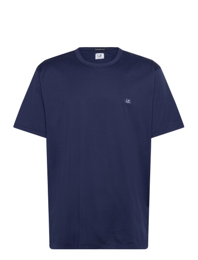 C.P. Company Logo Patch T Shirt Navy XXXL