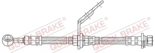 Bremseslange QUICK BRAKE 58.992