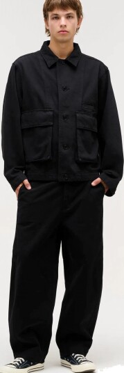 NEUW Chore Jacket Neroblack Black L NEUW Chore Jacket Neroblack Black L