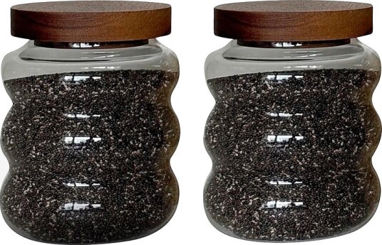 Zelected by Houze 2 pakning Jar Dolcezza medium Transparent Zelected by Houze 2 pakning Jar Dolcezza medium Transparent