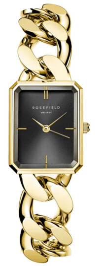 Rosefield Octagon XS SBGSG-O57 - Dame - 20 mm - Analog - Kvarts urverk - Mineralglas Rosefield Octagon XS SBGSG-O57 - Dame - 20 mm - Analog - Kvarts urverk - Mineralglas