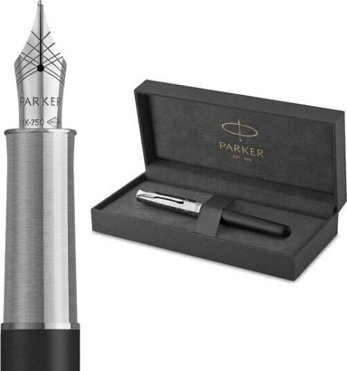 Parker Sonnet Legacy of Flight Collection C.T. Fountain Pen M 18K Gold nib Black