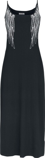 Innocent Lang kjole Angel Dress S til XXL Damer svart