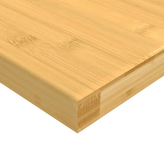vidaXL Vegghylle 80x20x2,5 cm bambus