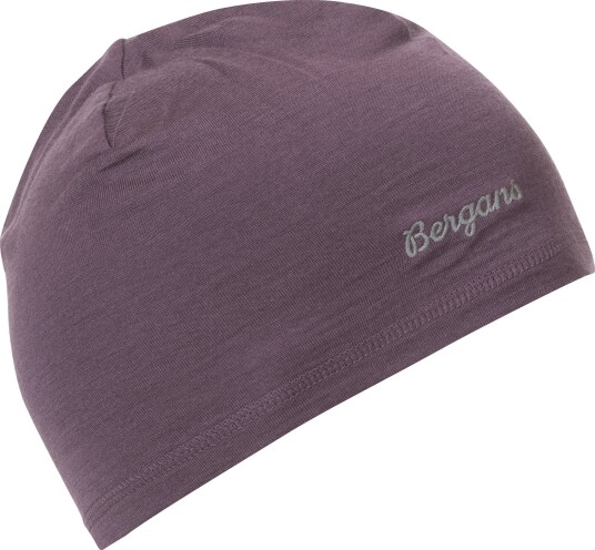 Bergans of Norway Wool Beanie Junior Dark Ruby Purple 52 Bergans of Norway Wool Beanie Junior Dark Ruby Purple 52