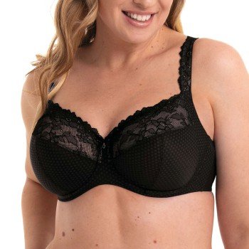 Rosa Faia BH Eloise Full Cup Underwire Bra Svart nylon I 75 Dame