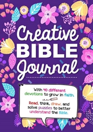 Creative Bible Journal With 40 different devotions to grow in faith