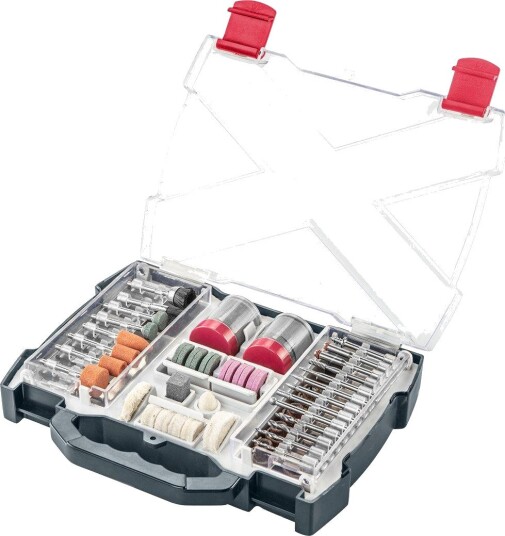 Graphite Miniatyr Slipeskiver Tilbehør Sett 99 Stk.