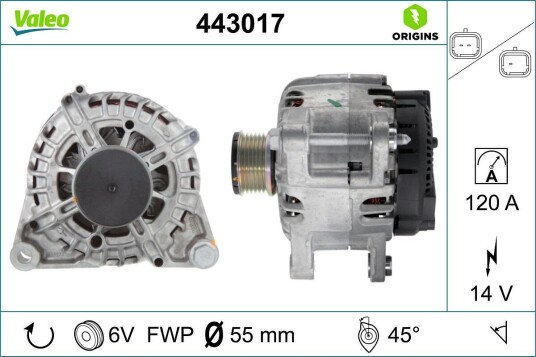 Dynamo VALEO 443017 Dynamo VALEO 443017