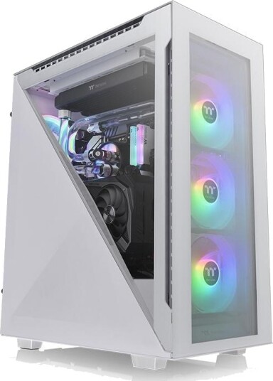 Thermaltake Divider 500 TG Snow ARGB Case CA 1T4 00M6WN 01 Thermaltake Divider 500 TG Snow ARGB Case CA 1T4 00M6WN 01