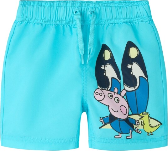 Name It Badeshorts - NmmJules - Bluefish - Name It - 2 år (92) - Badetøy Blå Lyseblå