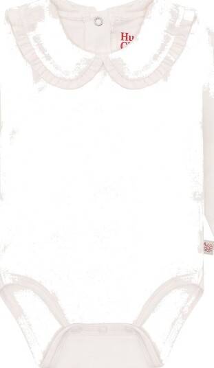 Hust and Claire Body I/e - HCBritt - Krage - Sugar - Hust and Claire - 68 - Langermet Body Beige Hvit - 62