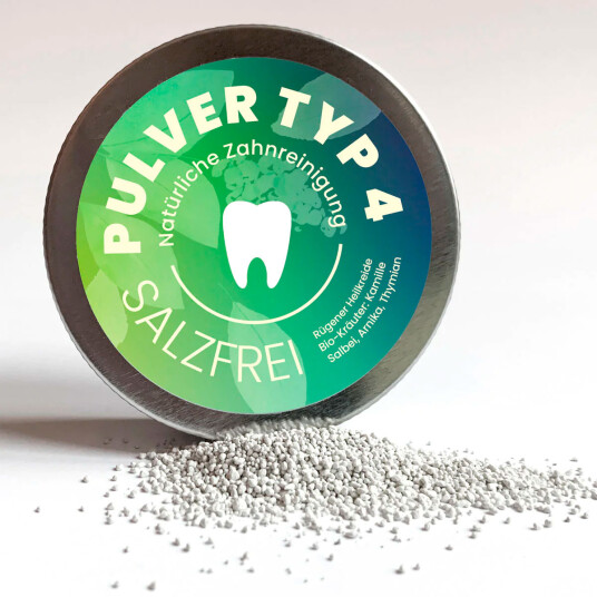 Naturlig tannkrem Powder Schettlers Type 4 Salzfrei Naturlig tannkrem Powder Schettlers Type 4 Salzfrei