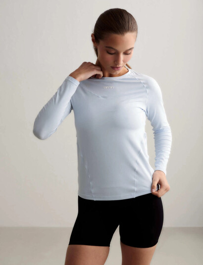 aim´n Soft Basic Long Sleeve Blue M aim´n Soft Basic Long Sleeve Blue M