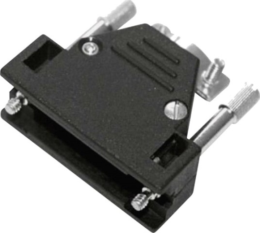 Mh Connectors 2801-0102-01 D-Sub-Kabinett 9-Polet Plast Metallisert 180° Sort 1 Stk