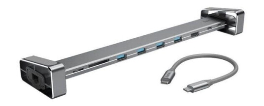 Hama 9-in-1 - docking station - USB-C - HDMI - GigE Hama 9-in-1 - docking station - USB-C - HDMI - GigE