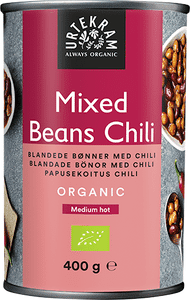 Urtekram Food Urtekram Chili Bønner Mix Ø 400 g Urtekram Food Urtekram Chili Bønner Mix Ø 400 g