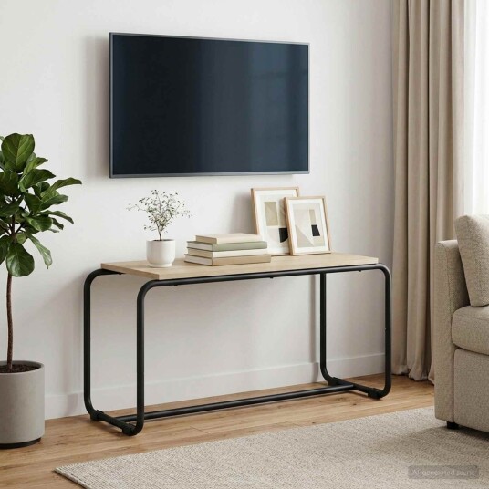vidaXL TV benk 80 x 35.5 x 42 cm Sonoma eik Konstruert tre