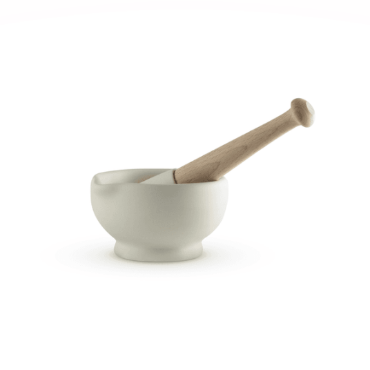 Milton Brook - Morter og pistill 10 cm hvit