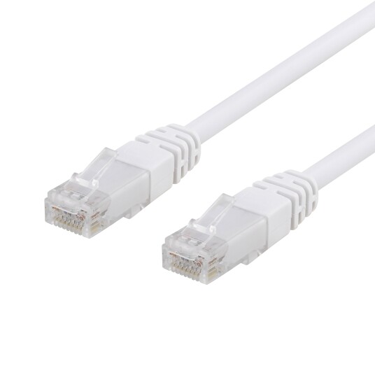 EPZI Cat6 U/UTP Nettverkskabel 1,5m 250MHz Hvit