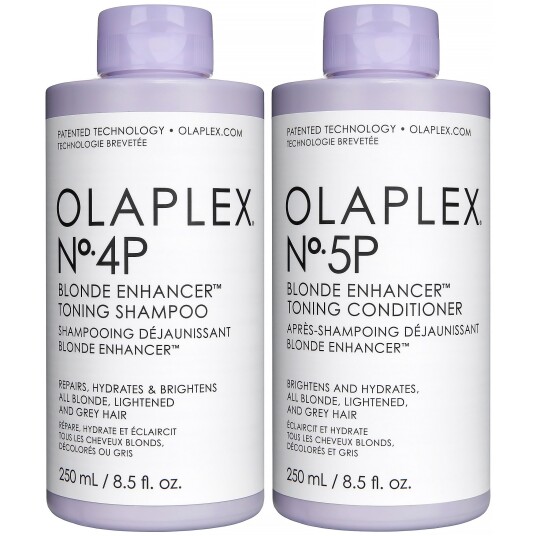 Olaplex Blonde Enhancer Bundle No.4P Shampoo 250 ml & No. 5P Condition