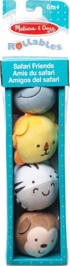 Melissa & Doug Safari Venner Rullevenner Sett