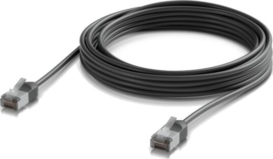 Ubiquiti Uacc-Cable-Patch-Outdoor-C6a-5M-Bk, 5 M, Cat6a, F/Utp (Ftp), Rj-45, Rj-45, Sort