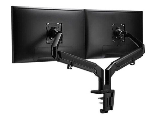 Neomounts by NewStar Neomounts DS70-810BL2 mounting kit - full-motion adjustable dual arm - for 2 LCD displays - black