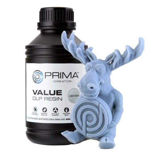 PrimaCreator Value UV Resin-500ml-Light Grey PrimaCreator Value UV Resin-500ml-Light Grey