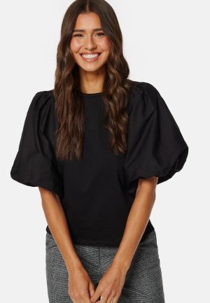 VILA Daya 2/4 O-neck Top Black L