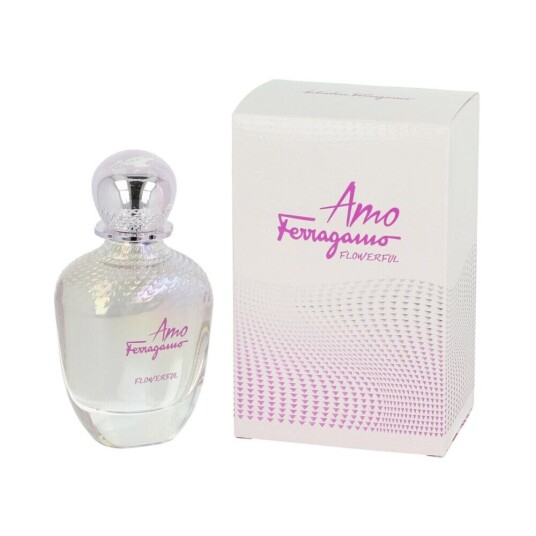 Salvatore Ferragamo Amo Ferragamo Flowerful Eau de Toilette 100 ml - Blomsteraktig Duft for Dame