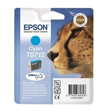 Epson T0712 - Blekkpatron Blå