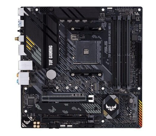 ASUS TUF Gaming B550M-Plus WiFi II Micro-ATX Hovedkort med AMD AM4 og DDR4 ASUS TUF Gaming B550M-Plus WiFi II Micro-ATX Hovedkort med AMD AM4 og DDR4