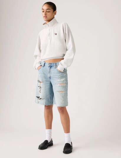 Levi"s® Super Baggy Jort Hazy Times Blue 26 Levi"s® Super Baggy Jort Hazy Times Blue 26