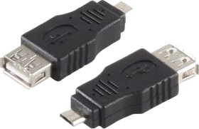 Shiverpeaks Bs33905 Kabeladapter Usb Micro-B Usb A Svart Bs33905