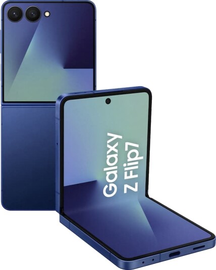 Samsung Galaxy Z Flip7 12GB/512GB 6.9" Smarttelefon - Blue Shadow Samsung Galaxy Z Flip7 12GB/512GB 6.9" Smarttelefon - Blue Shadow