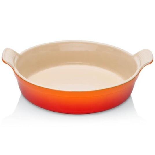 Le Creuset  Heritage rundt fat 24 cm volcanic