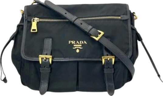 Prada Vintage Dame Svart
