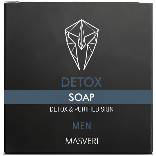 Masveri Skjegg & Ansiktsrensende Såpe Detox