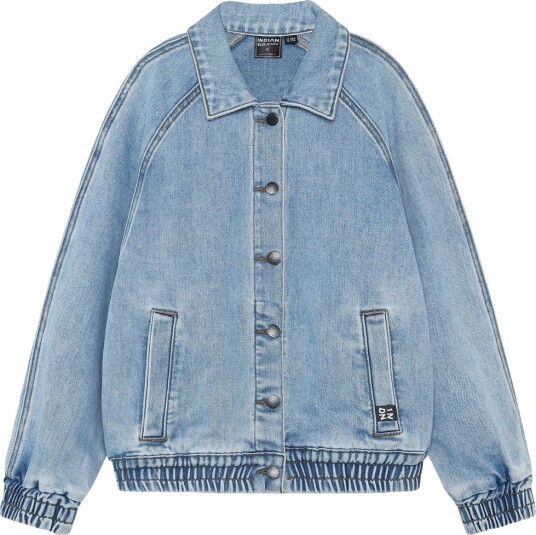 Indian Blue Jeans Denimjakke   Brukt Light Denim   Indian Blue Jeans   8 år 128   Denimjakker   Blå