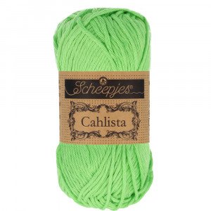 Scheepjes Cahlista Garn Unicolor 513 Apple Granny