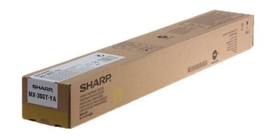 Sharp MX36GTYA Y Toner - Original - Gul 15000 sider Sharp MX36GTYA Y Toner - Original - Gul 15000 sider